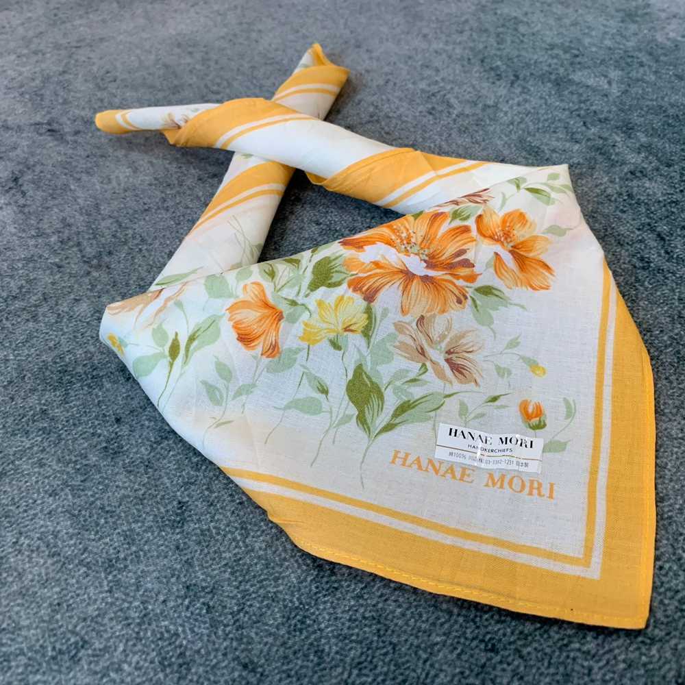 Japanese Brand - Hanae Mori Handkerchief / Necker… - image 1
