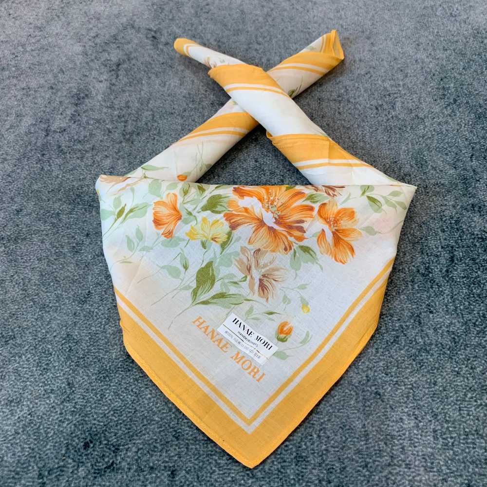 Japanese Brand - Hanae Mori Handkerchief / Necker… - image 4
