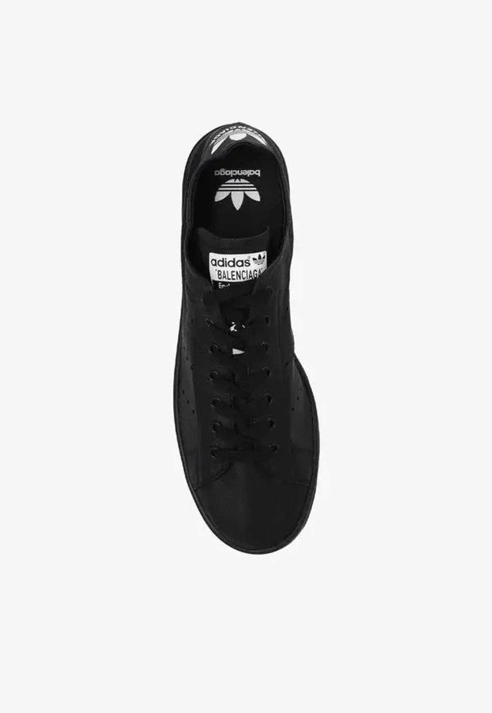 Balenciaga o1s1wg110524 Stan Smith Sneakers in Bl… - image 4