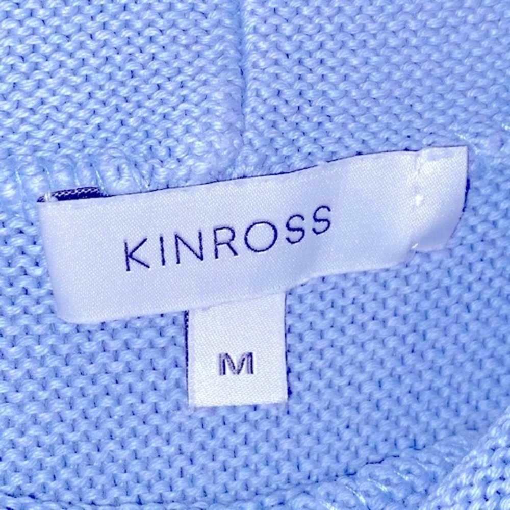 Kinross KINROSS 100% Cotton Mock Turtle Neck Swea… - image 9