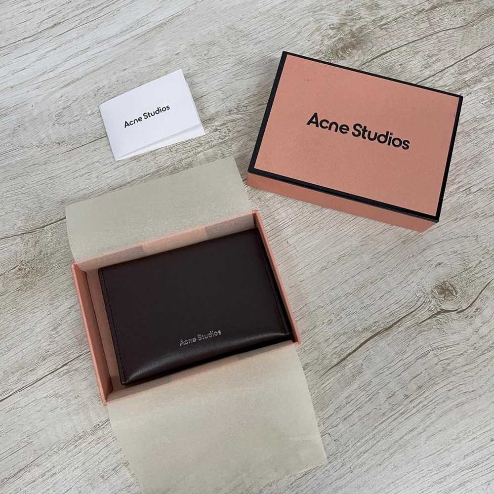 Acne Studios Leather card wallet - image 10