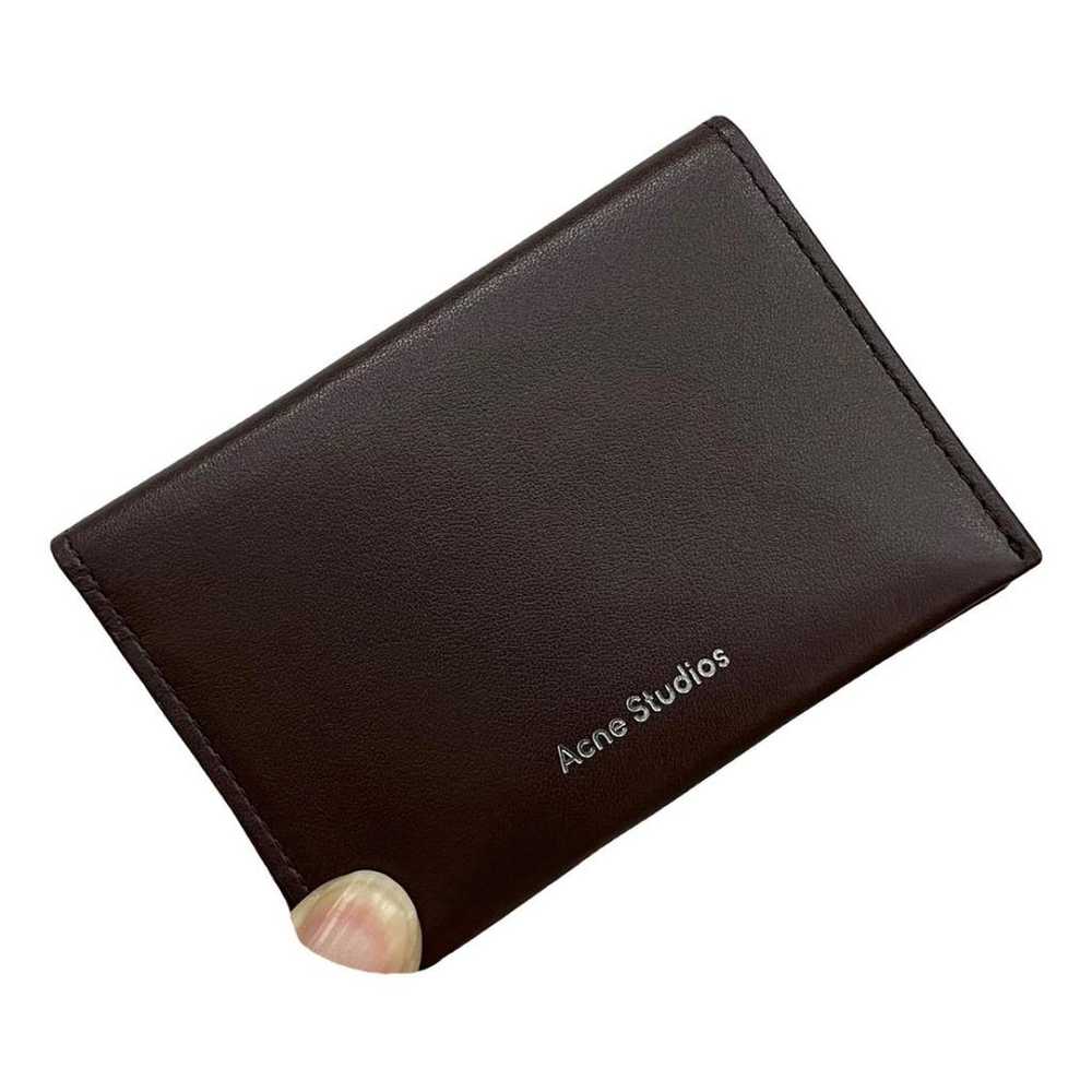 Acne Studios Leather card wallet - image 2