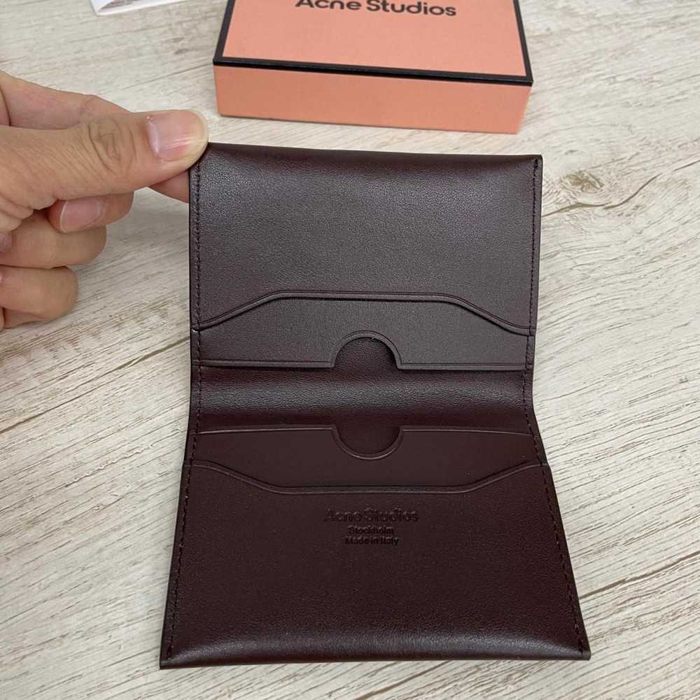 Acne Studios Leather card wallet - image 5