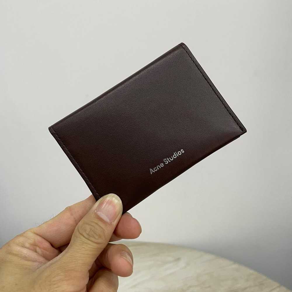 Acne Studios Leather card wallet - image 8