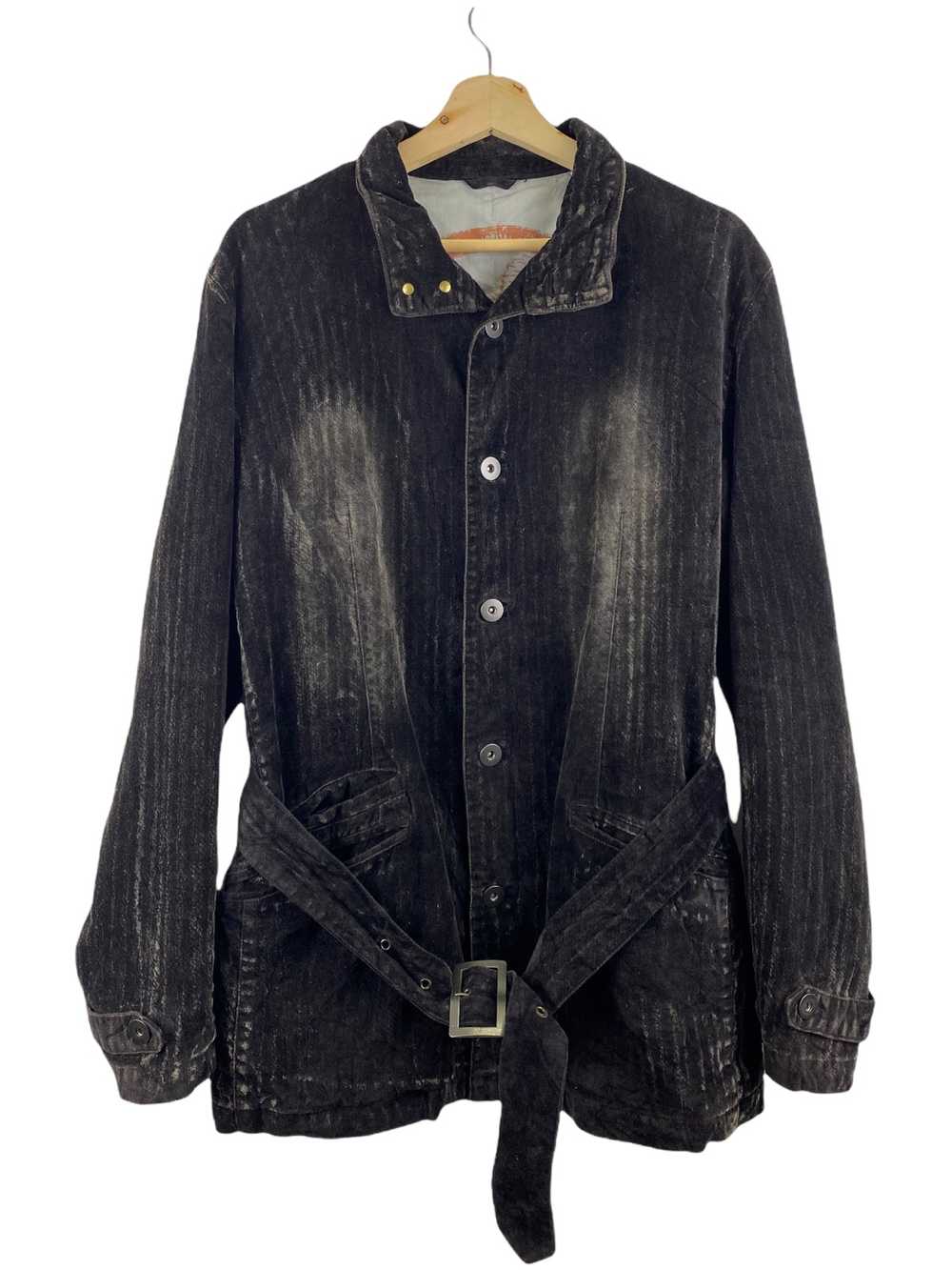 Mossimo - MOSSIMO SPORT VELVET DISTRESSED JACKET - image 1