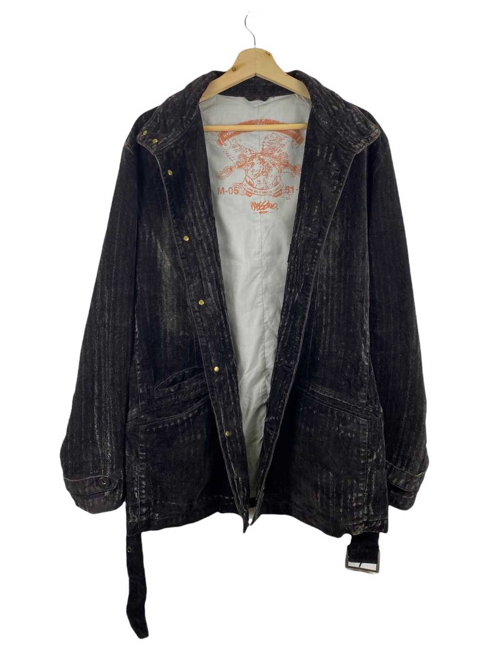 Mossimo - MOSSIMO SPORT VELVET DISTRESSED JACKET - image 3