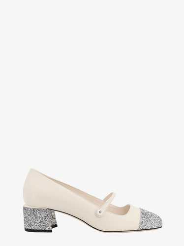 Jimmy Choo Elisa 45 Woman White Pumps