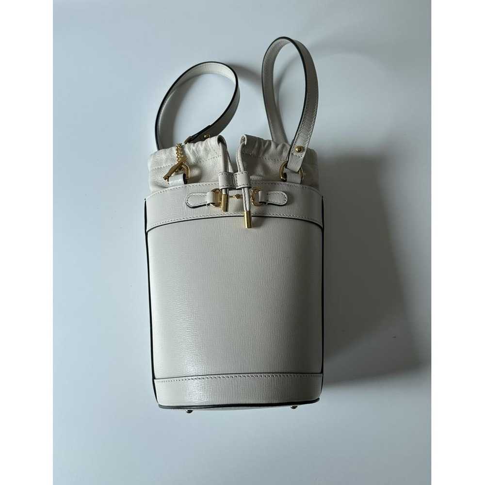Gucci Horsebit 1955 Bucket leather handbag - image 4