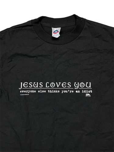 Humor × Religion × Vintage VTG 2000’s ‘Jesus Loves