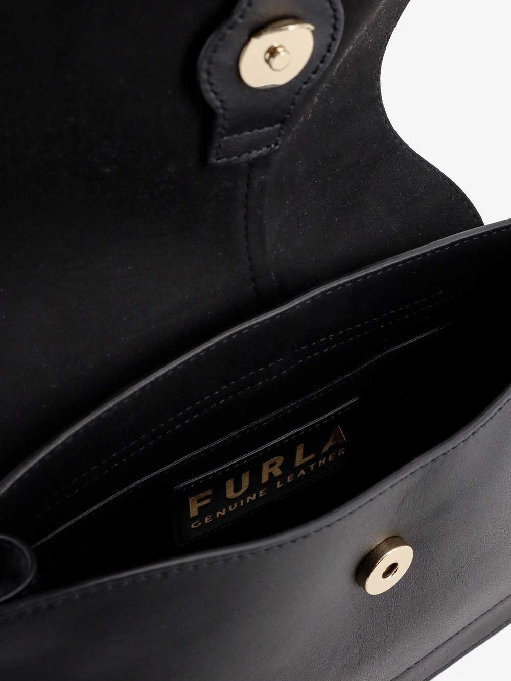 Furla Flow Woman Black Shoulder Bags - image 4