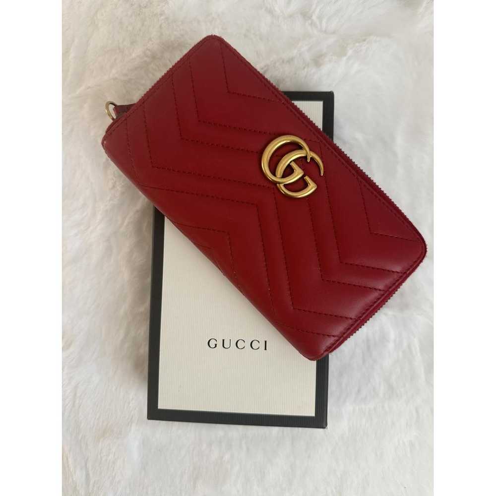 Gucci Marmont leather wallet - image 2