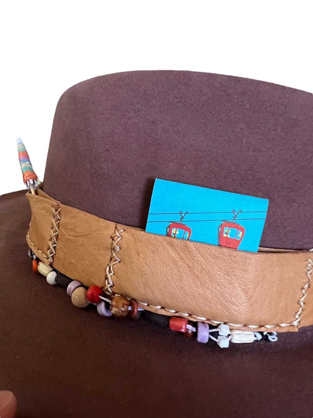 Nick Fouquet [Sz59] Aspen Beaver Dress Weight Hat - image 3