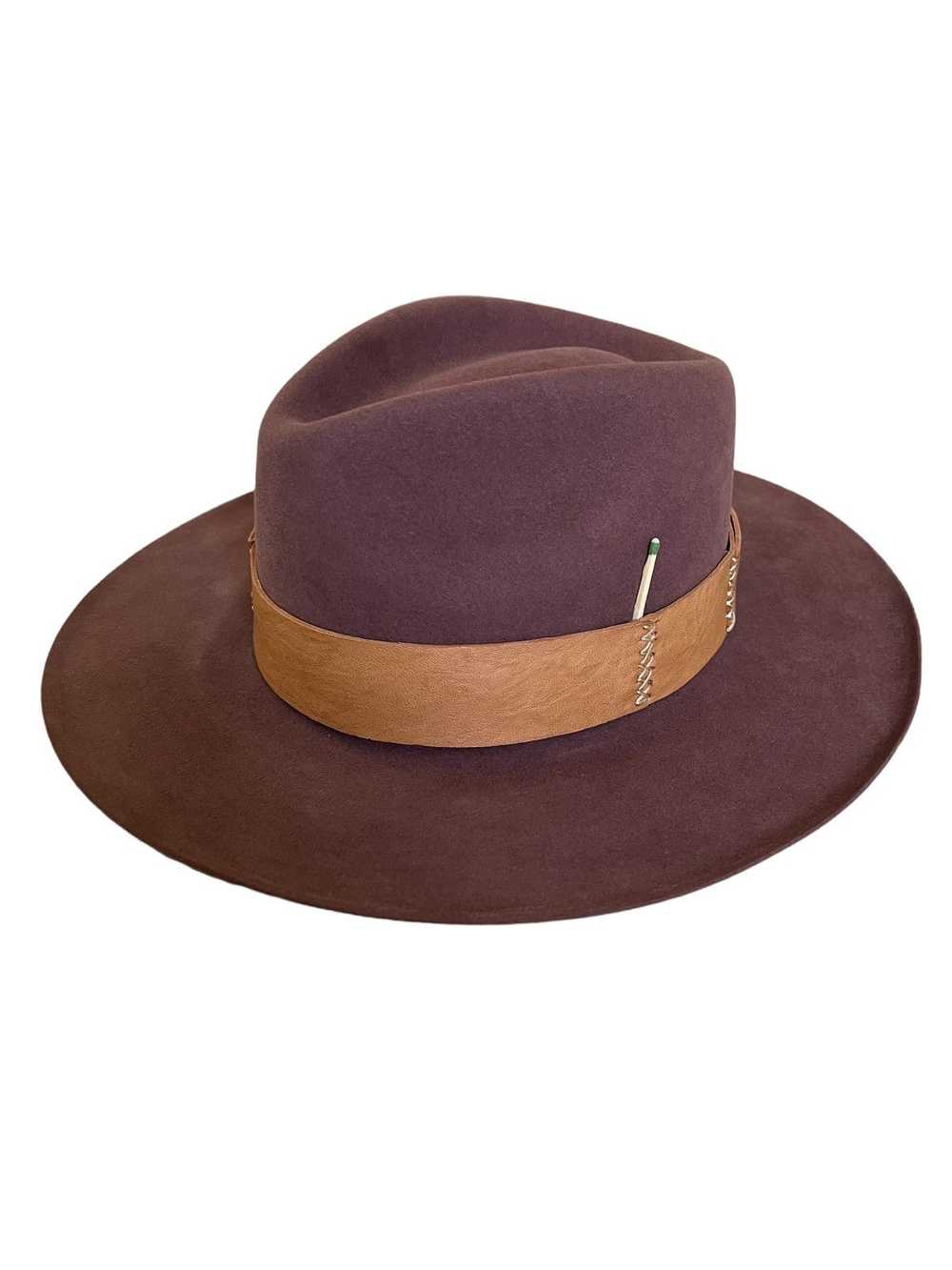 Nick Fouquet [Sz59] Aspen Beaver Dress Weight Hat - image 4