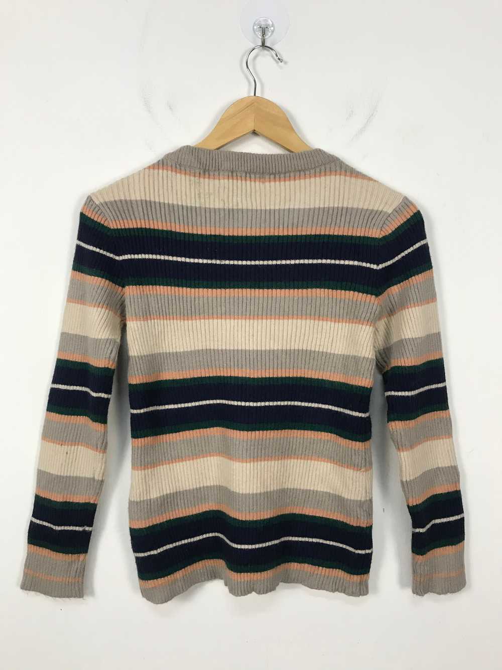 Japanese Brand - Simplicite Multicolor Knitwear #… - image 7