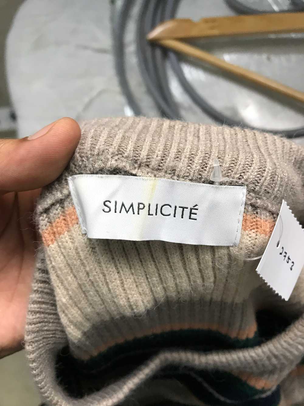 Japanese Brand - Simplicite Multicolor Knitwear #… - image 8