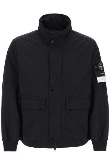 Stone Island o1s22i1n0524 Micro Twill Jacket in Bl