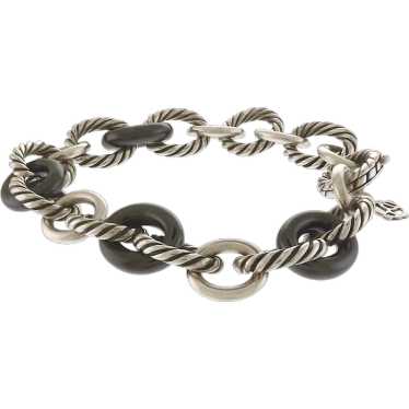 David Yurman “Madison” Chain Bracelet with Sterli… - image 1