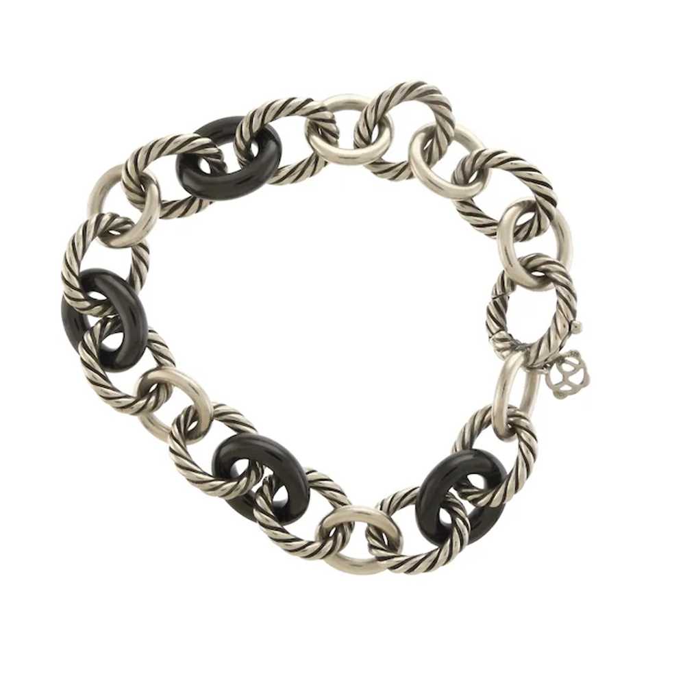 David Yurman “Madison” Chain Bracelet with Sterli… - image 2