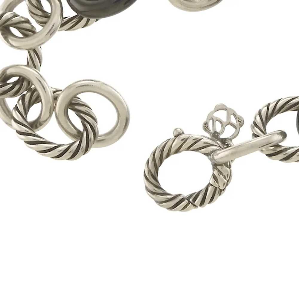 David Yurman “Madison” Chain Bracelet with Sterli… - image 3