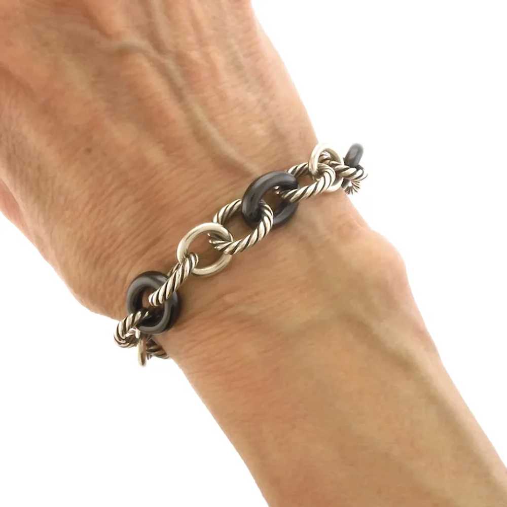 David Yurman “Madison” Chain Bracelet with Sterli… - image 5