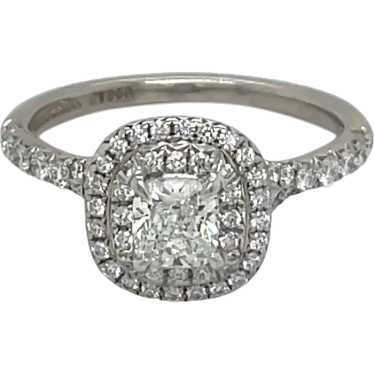 Tiffany & Co Platinum Diamond Engagement Ring