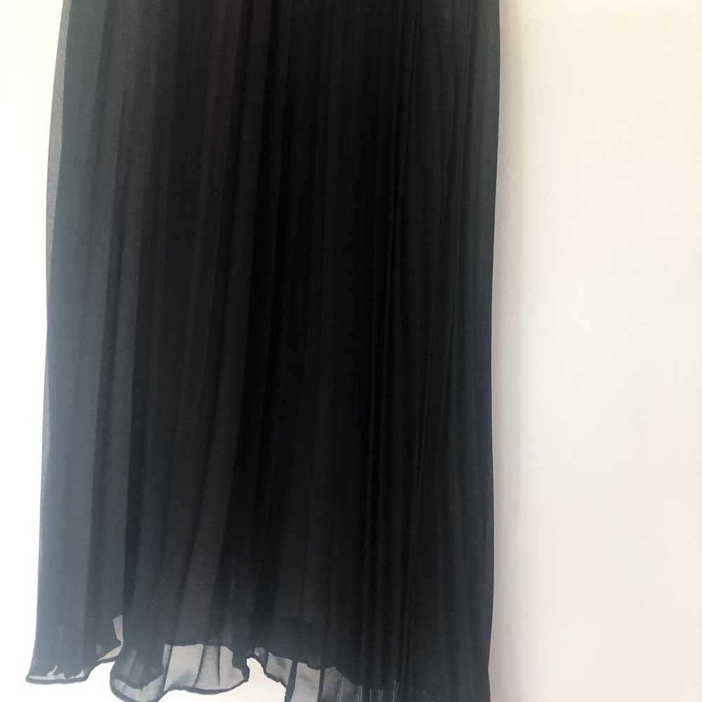 BB Dakota Mini Dress High Neck Pleated Black Dres… - image 2