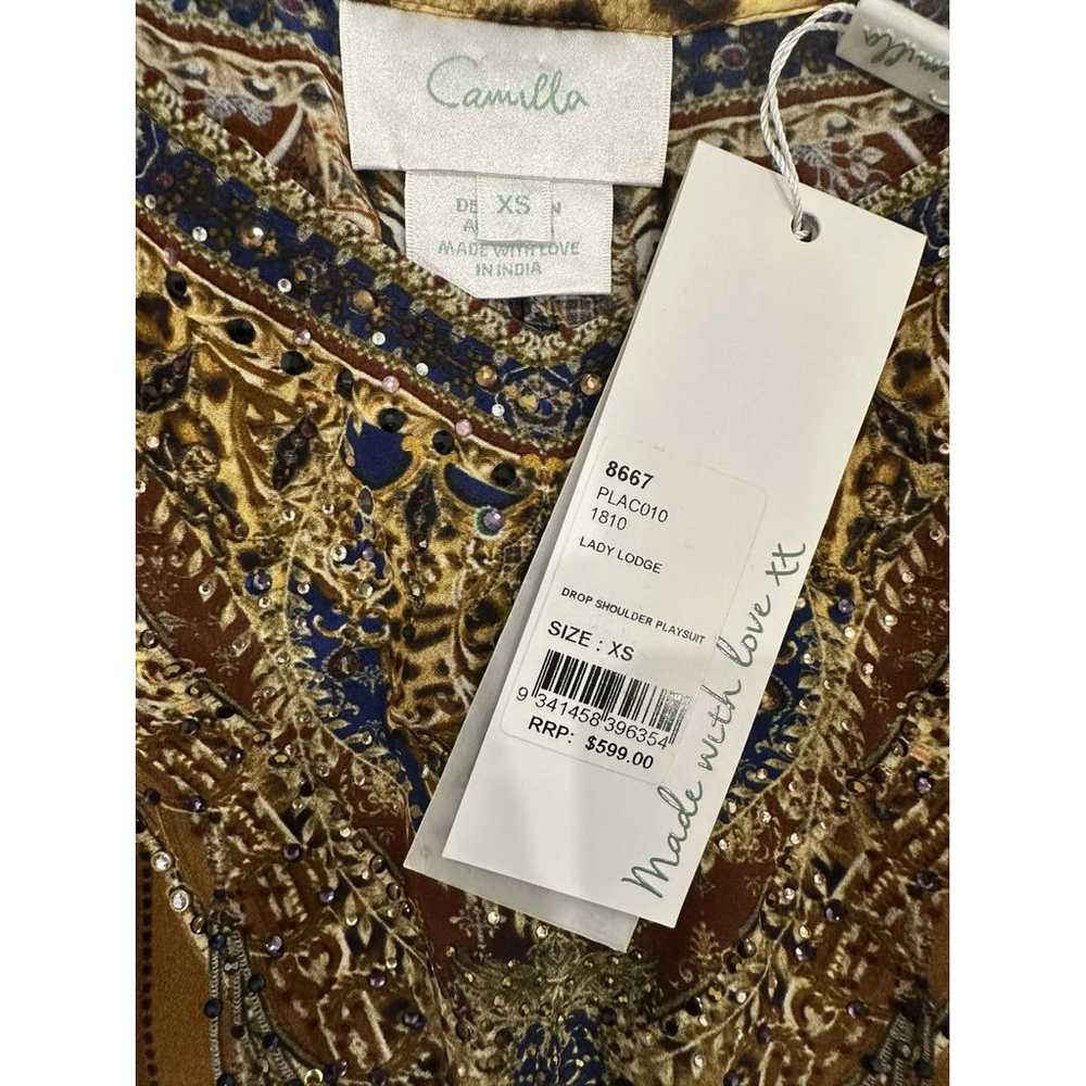 Camilla Silk jumpsuit - image 5