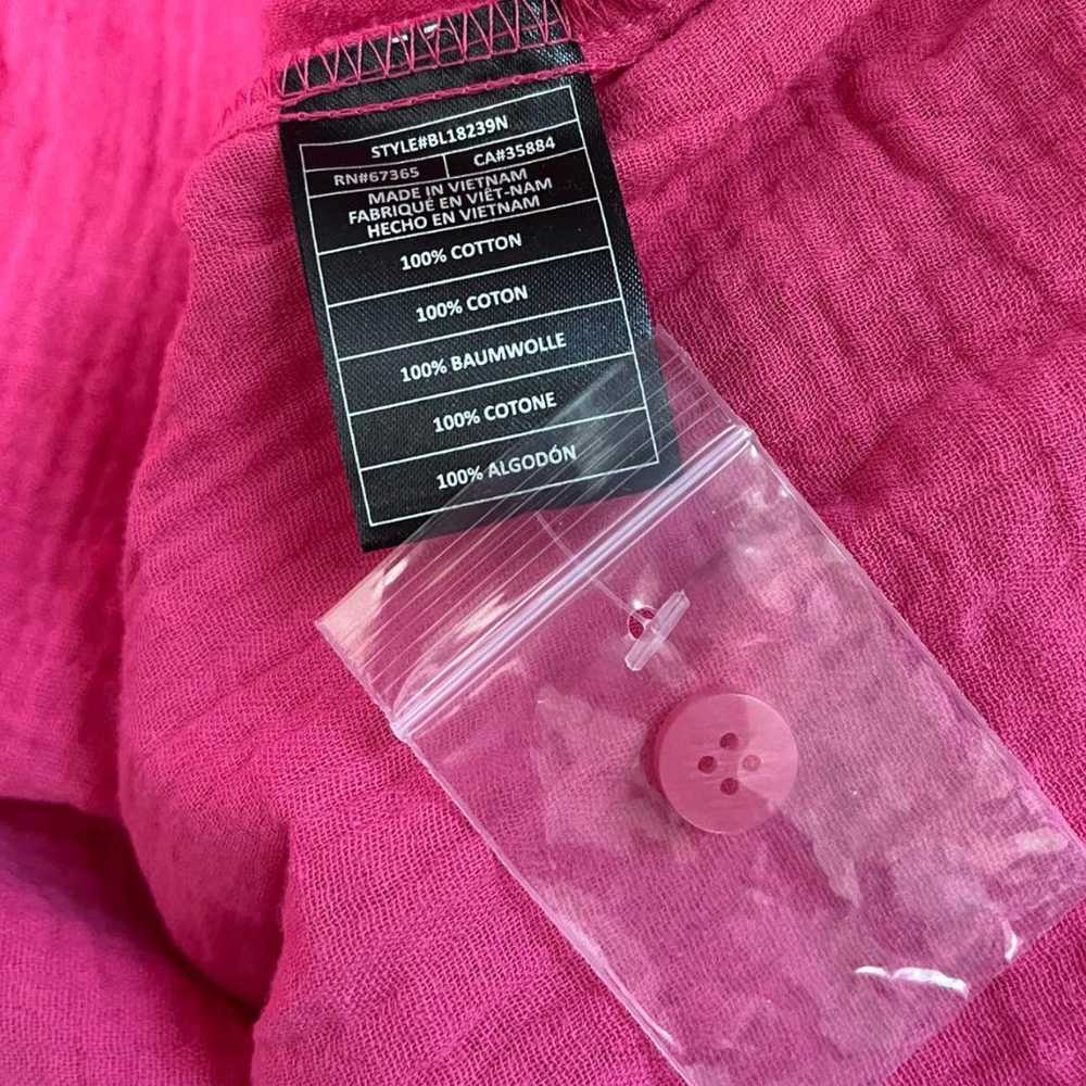 BB Dakota Steve Madden pink sleeveless tiered max… - image 2