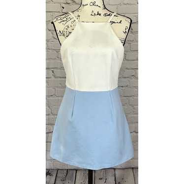12th Heart Women’s Blue/White Mini Dress (Size L) - image 1