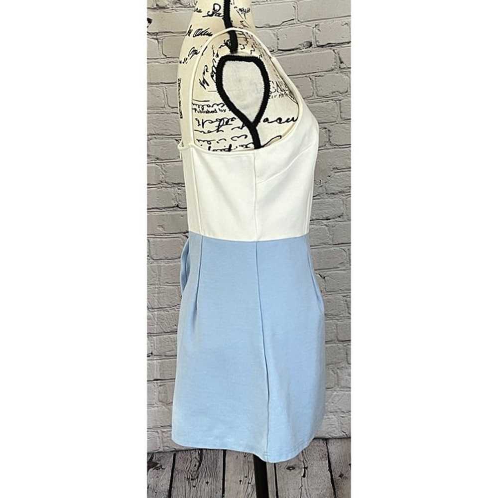 12th Heart Women’s Blue/White Mini Dress (Size L) - image 2