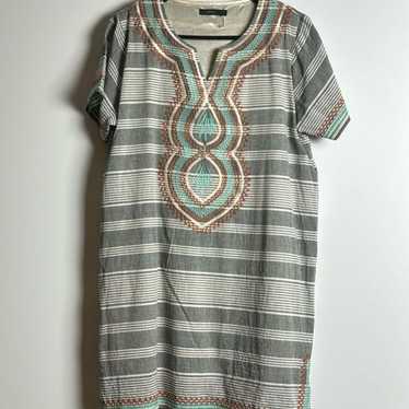 THML Striped dress embroidered size Large