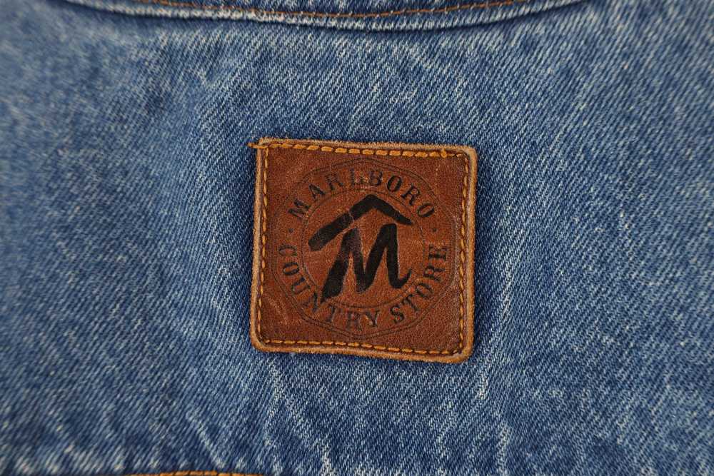 Marlboro × Vintage Vintage 90s Marlboro Leather C… - image 11