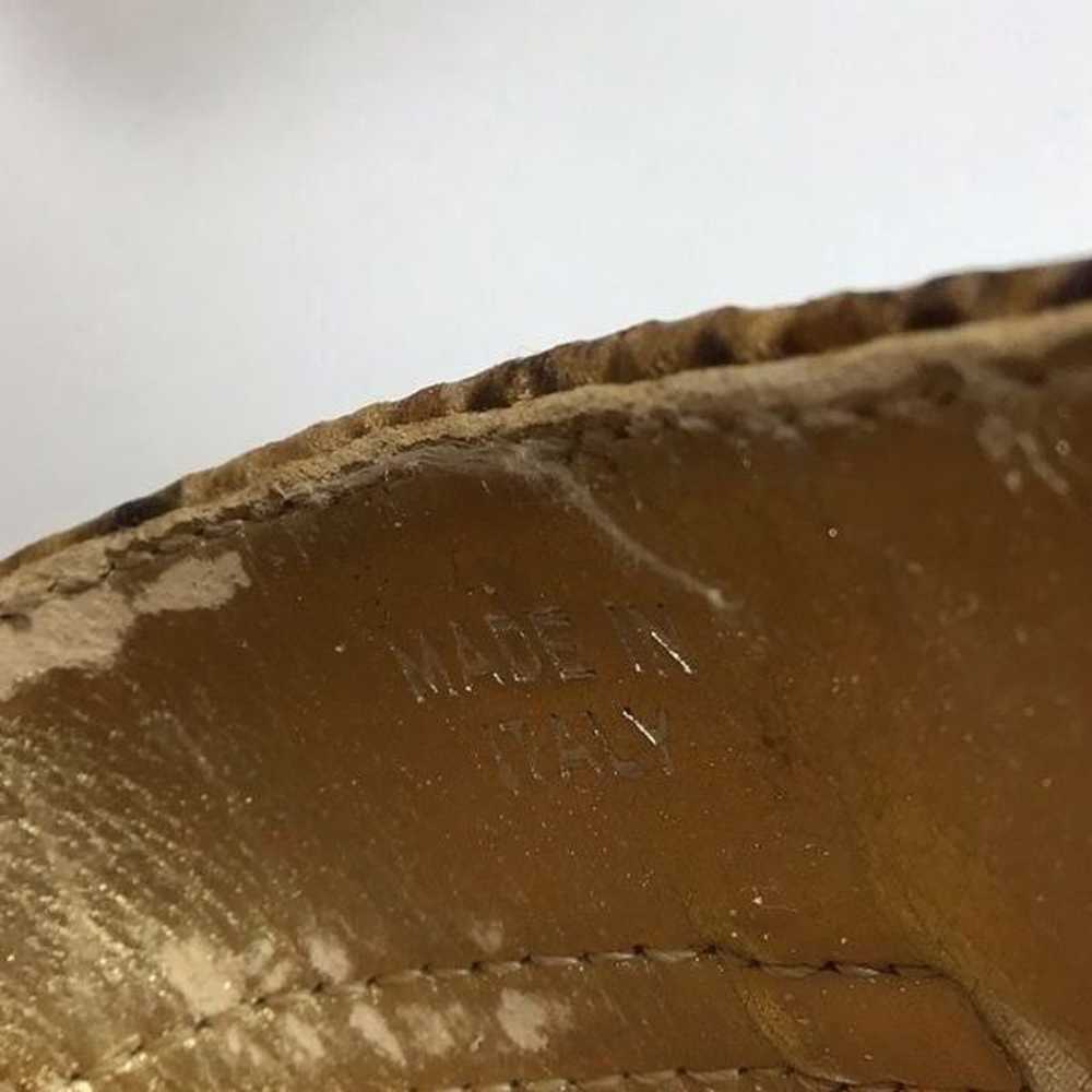 Aldo Vintage Heel Slip On Mule Sandal Made in Ita… - image 8