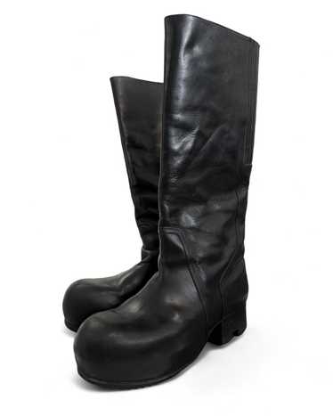Rick Owens Sz43 High Leather Ballast Boot - image 1