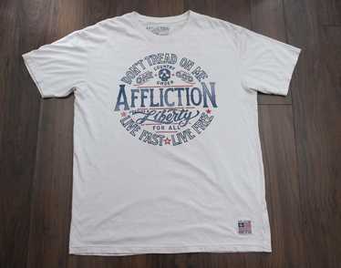 Affliction × Streetwear Affliction T Shirt Freedo… - image 1