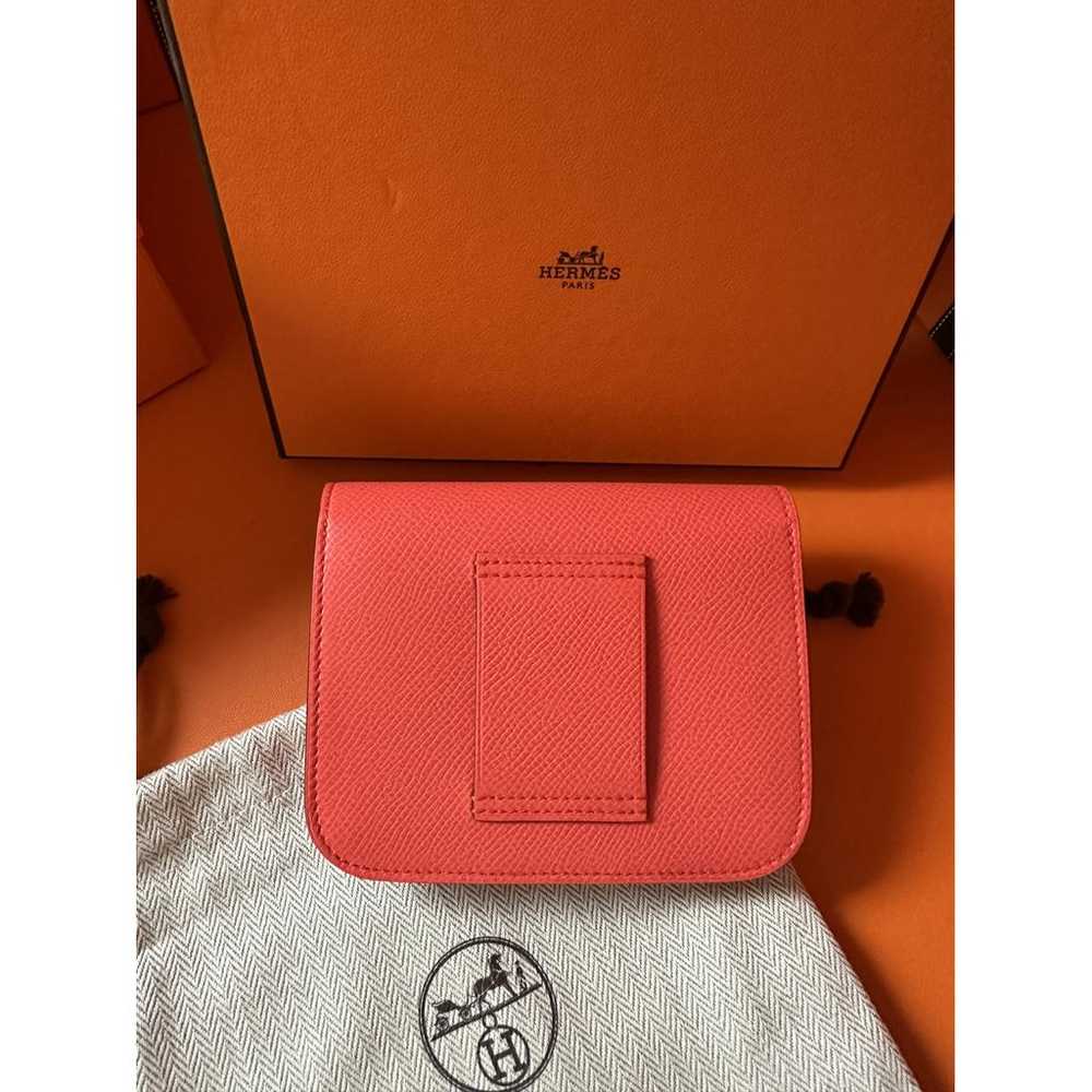 Hermès Constance Slim leather wallet - image 2