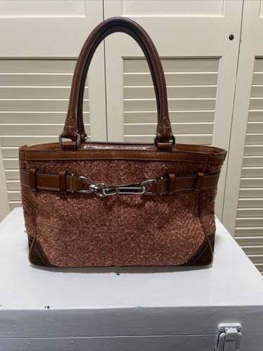 Coach brown suede satchel - Gem