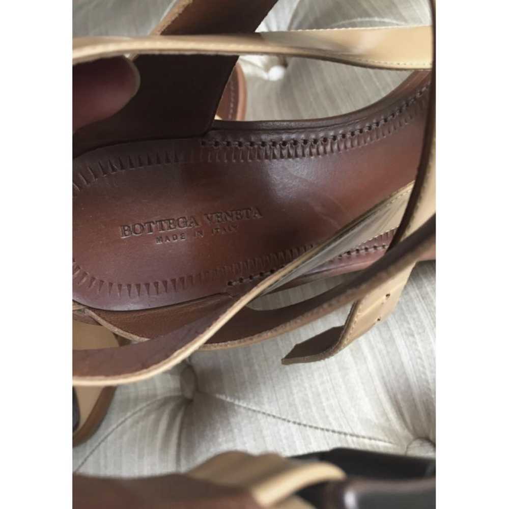 Bottega Veneta Leather flip flops - image 2