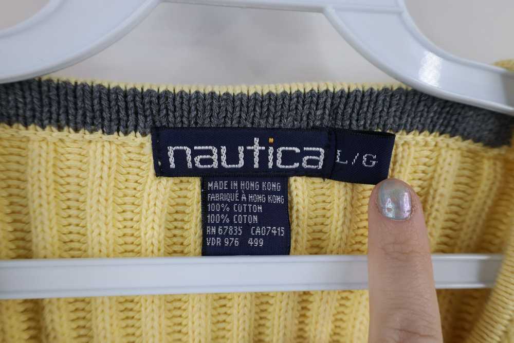 Nautica × Vintage Vintage 90s Nautica Heavyweight… - image 7