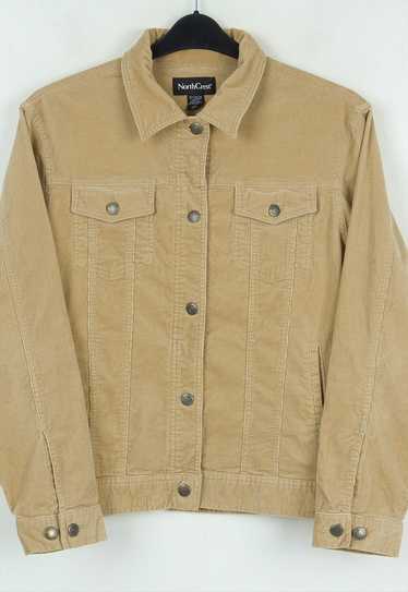 Women's UK 14 16 Corduroy Jacket Soft Cord Blazer 