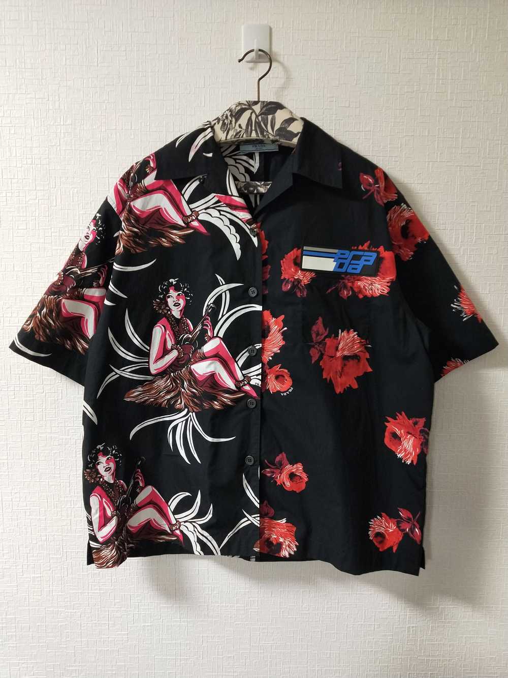 Prada Hawaiian Girl Shirt - image 1