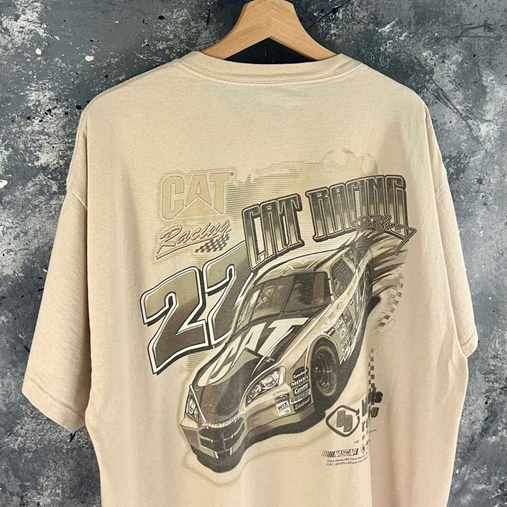 NASCAR × Vintage Vintage Y2K Cat Racing shirt - image 3