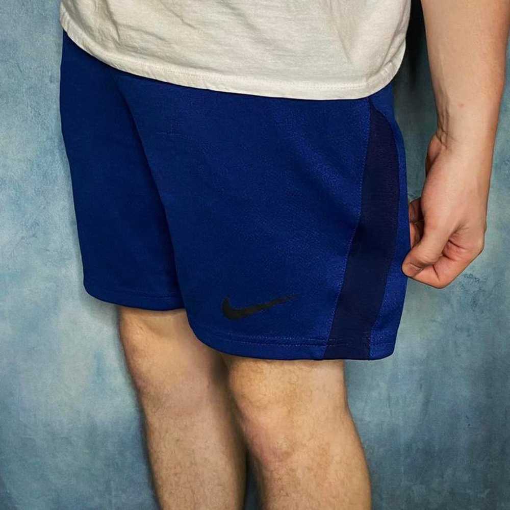 Nike × Nike ACG × Vintage Navy Blue Nike Shorts T… - image 1