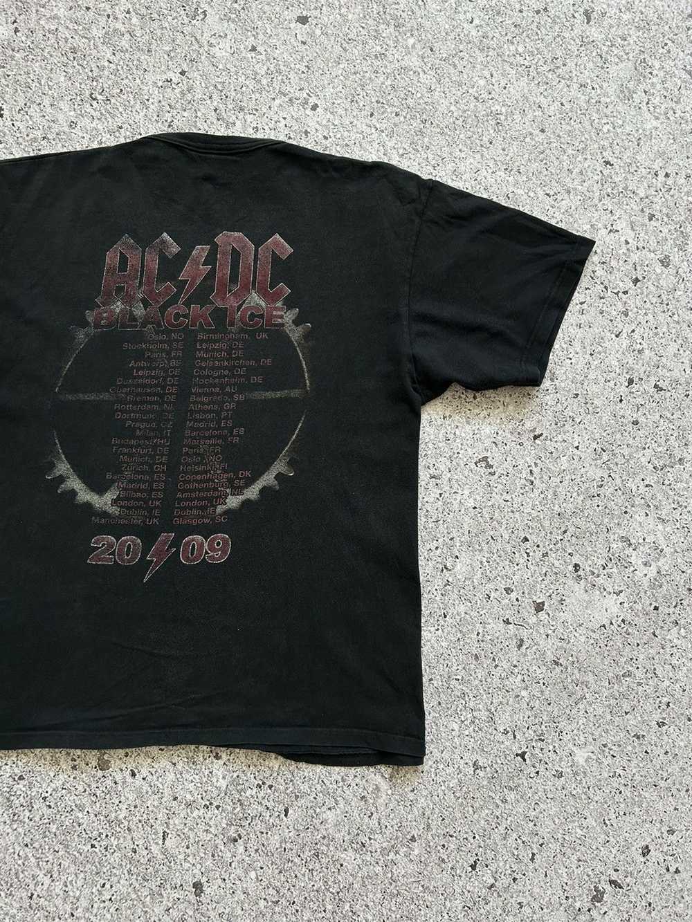 Ac/Dc × Band Tees × Tour Tee Vintage 2009 AC/DC B… - image 8