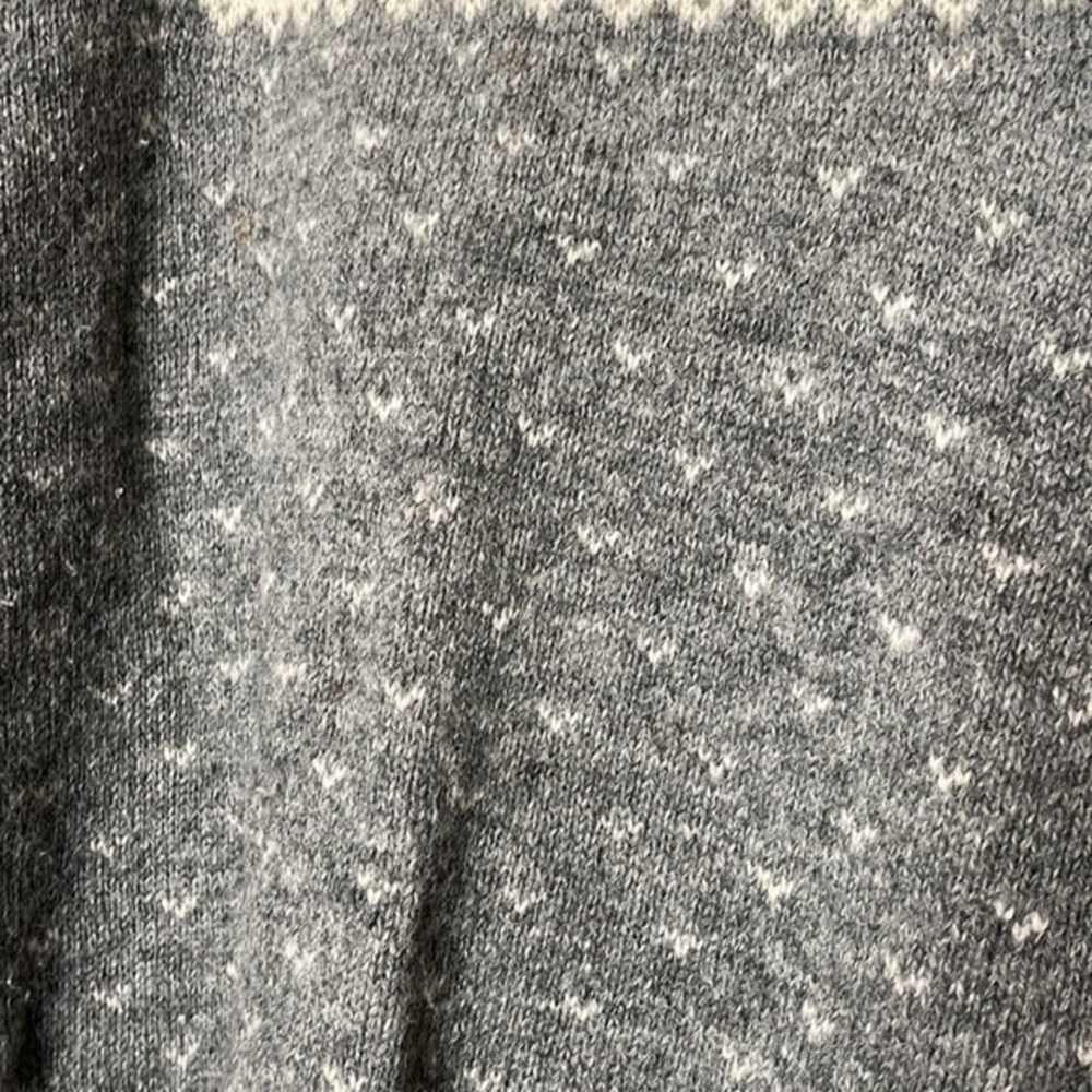 Vintage Eddie Bauer Tree 85% Wool Sweater Size‎ XS - image 3