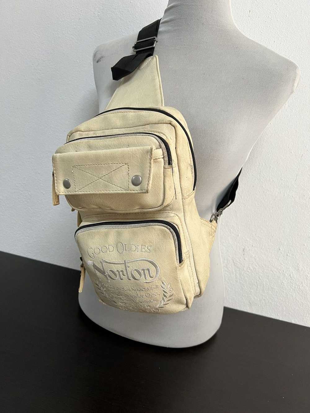 Norton × Racing Vintage Norton Crossbody Bag - image 3