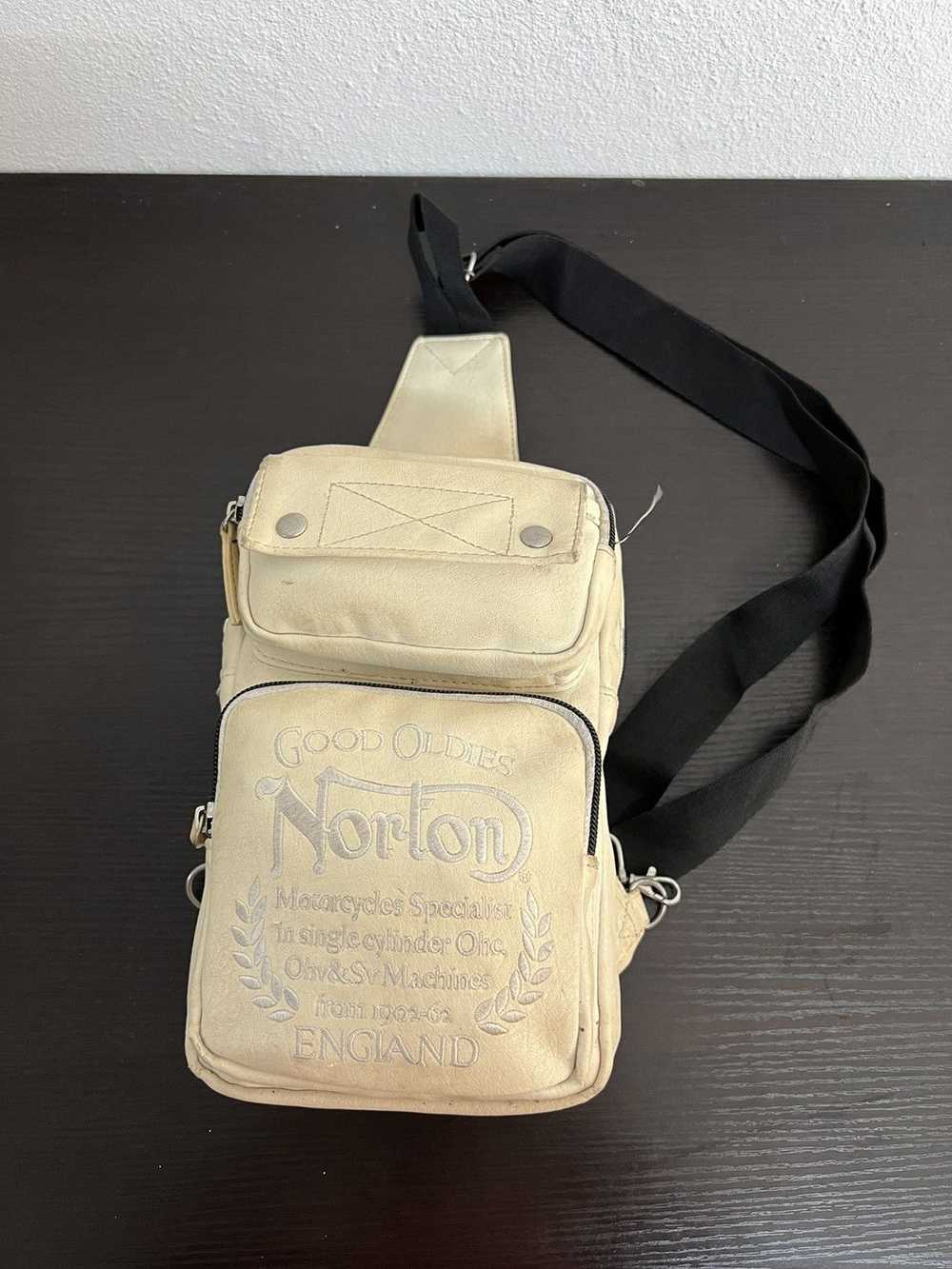 Norton × Racing Vintage Norton Crossbody Bag - image 5