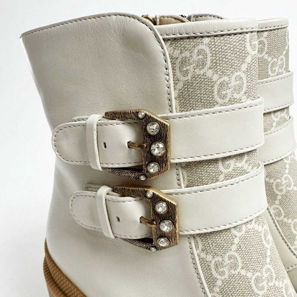 Gucci Leather boots - image 8