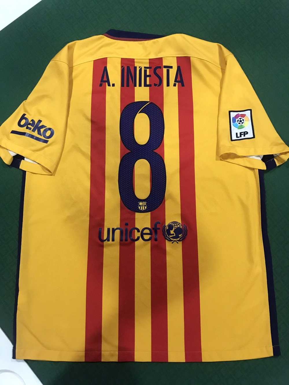 Nike Rare Barcelona A. Iniesta Jersey. - image 1