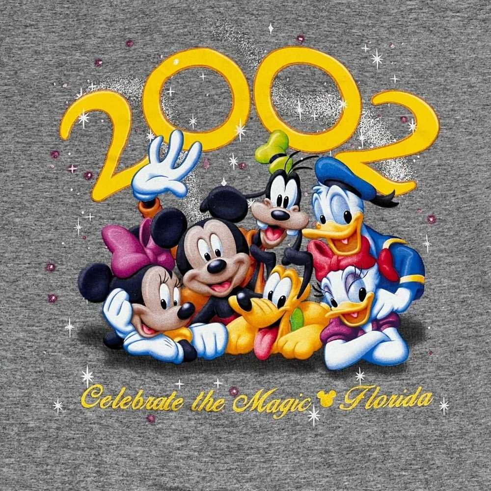Vintage Disney World 2002 T-Shirt Adult Medium Gr… - image 4